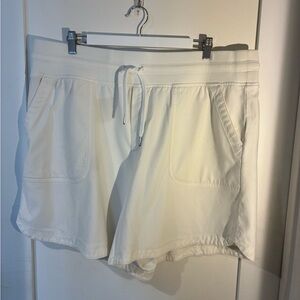 Athleta Women's White Athletic Shorts